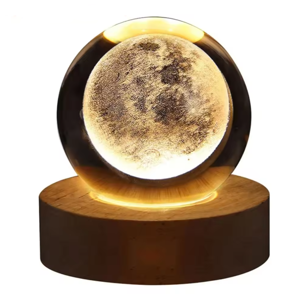 3D Crystal Galaxy Ball