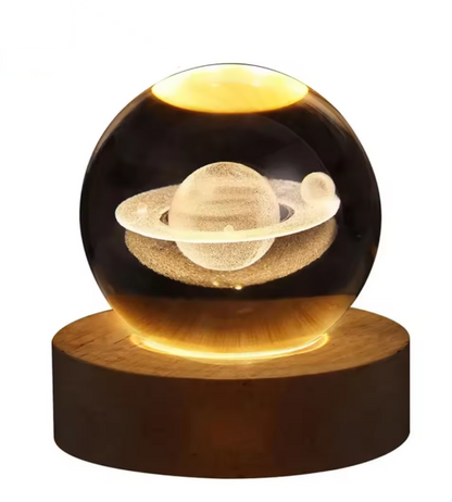 3D Crystal Galaxy Ball