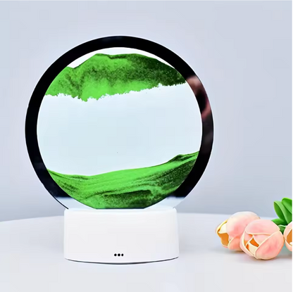 3D Moving Sand Art LED Lamp