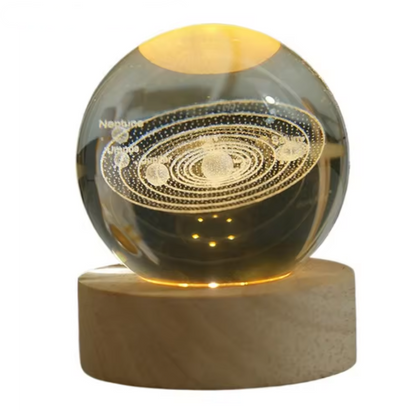 3D Crystal Galaxy Ball